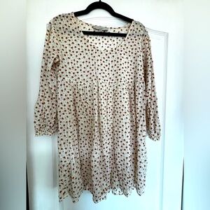 Ann Taylor Loft Babydoll Cotton Dress